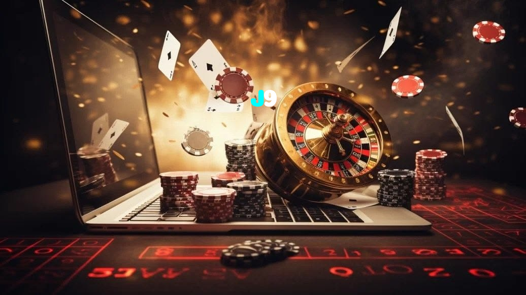 J9 casino presented on mobile device in Pakistan with slots and live games