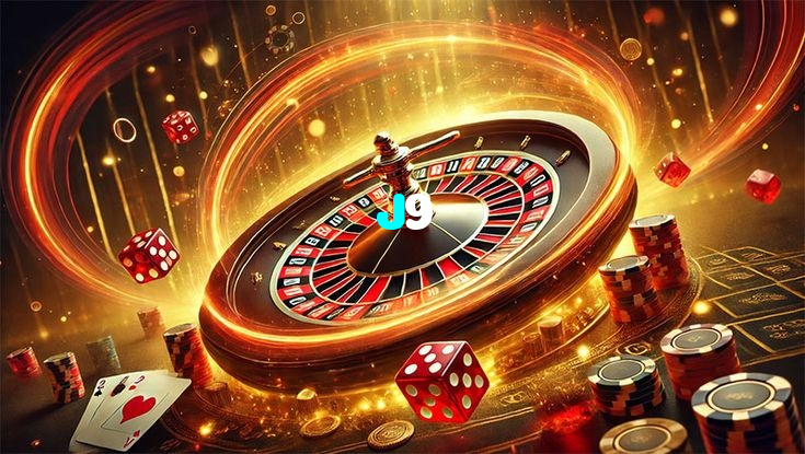 J9 casino presented on mobile device in Pakistan with slots and live games